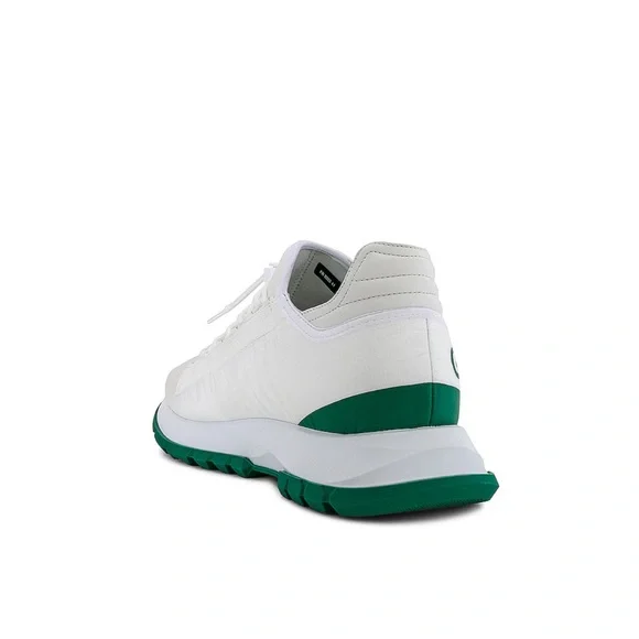 Givenchy Spectre Zip Runner white/green size 41 Givenchy Spectre Runner Sneakers In Laminated Leather With  main image 3